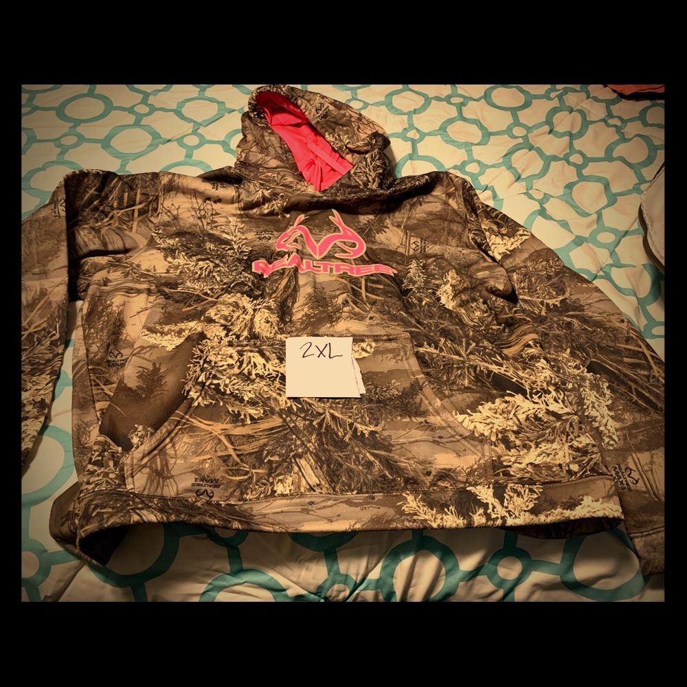 REALTREE Hoodie Camo & Pink 💕